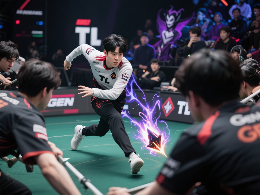 英雄联盟LCK赛事直播：明星选手高光时刻精彩集锦